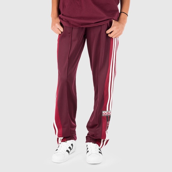 adidas Pants - Adidas Woman Adibreak Track Pants Maroon Small